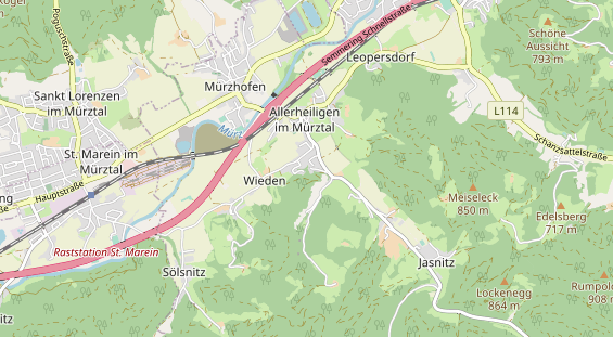 Monteurzimmer auf Karte