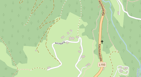 Monteurzimmer auf Satellitenbild