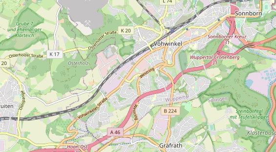 Monteurzimmer auf Karte