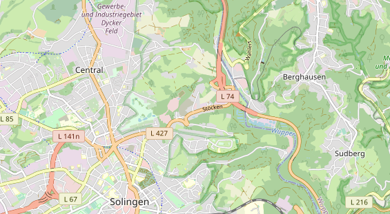 Monteurzimmer auf Karte