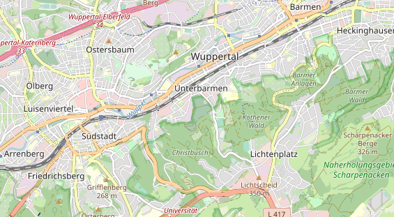 Monteurzimmer auf Karte