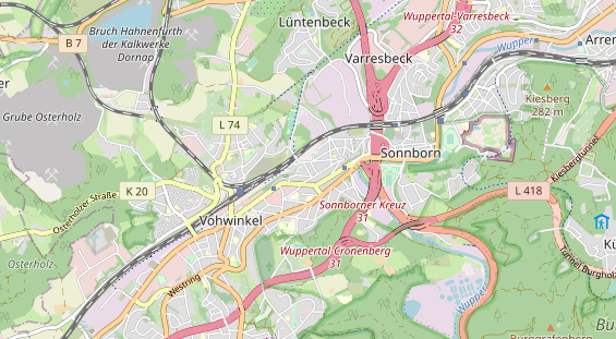 Monteurzimmer auf Karte