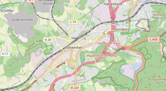 Monteurzimmer auf Karte