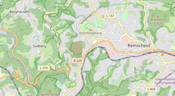 Monteurzimmer auf Karte