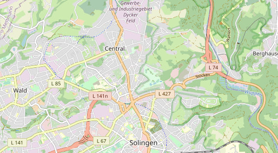 Monteurzimmer auf Karte