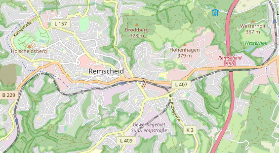 Monteurzimmer auf Karte