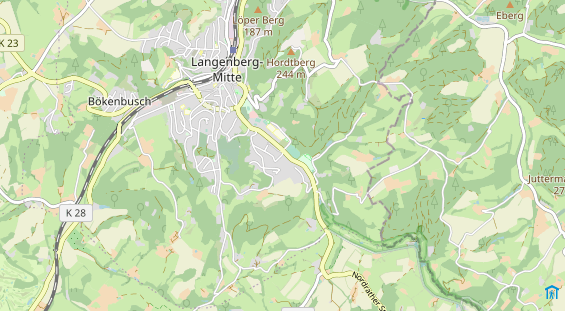 Monteurzimmer auf Karte