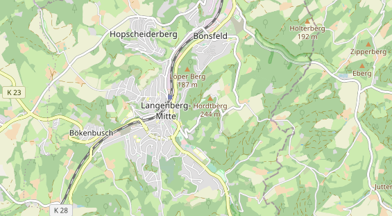 Monteurzimmer auf Karte
