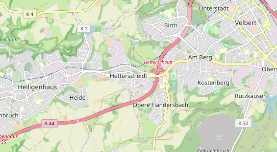 Monteurzimmer auf Karte