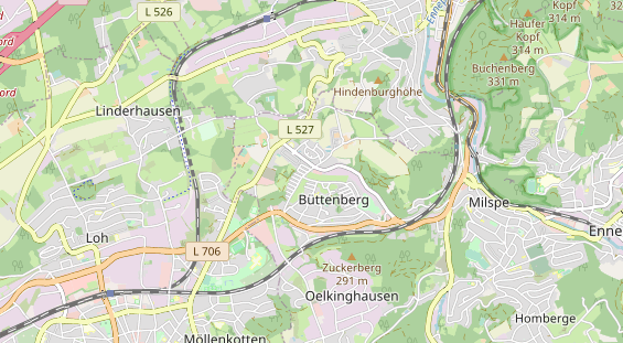 Monteurzimmer auf Karte
