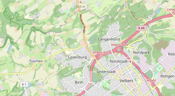 Monteurzimmer auf Karte