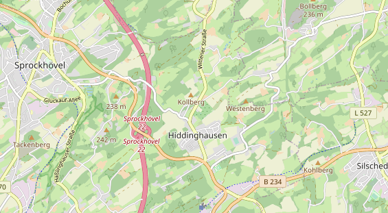 Monteurzimmer auf Karte