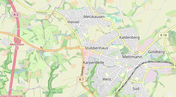 Monteurzimmer auf Karte