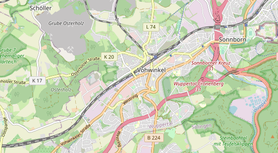 Monteurzimmer auf Karte