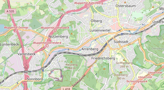 Monteurzimmer auf Karte