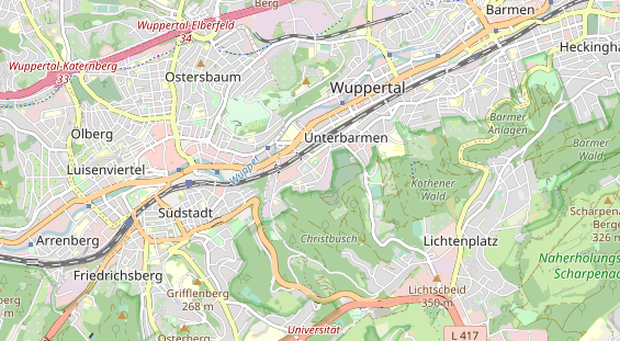 Monteurzimmer auf Karte