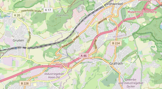 Monteurzimmer auf Karte