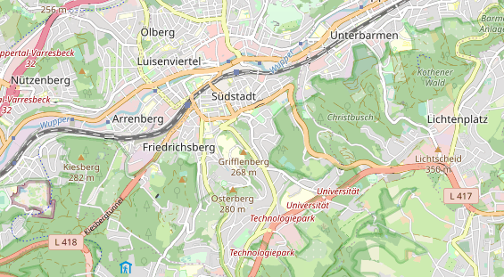 Monteurzimmer auf Karte