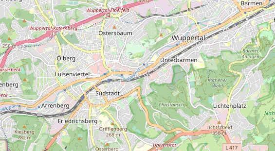 Monteurzimmer auf Karte