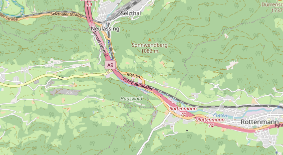 Monteurzimmer auf Karte
