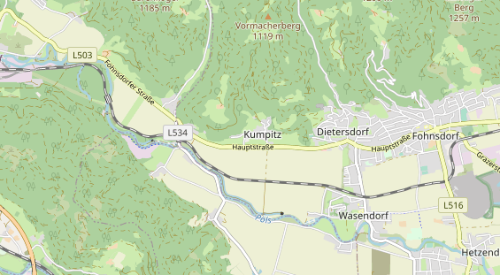 Monteurzimmer auf Karte