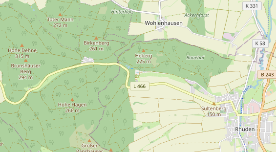 Monteurzimmer auf Karte