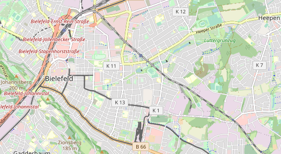 Monteurzimmer auf Karte