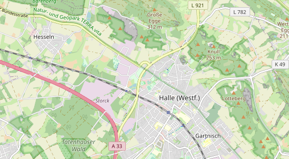 Monteurzimmer auf Karte