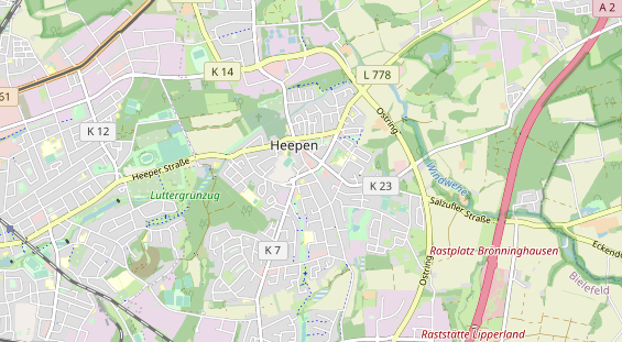 Monteurzimmer auf Karte