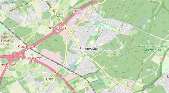 Monteurzimmer auf Karte