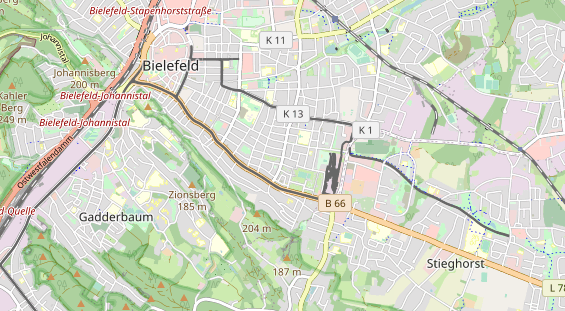 Monteurzimmer auf Karte