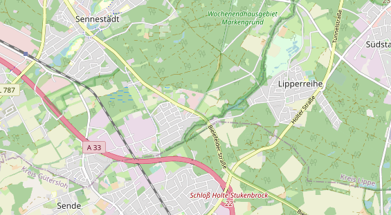 Monteurzimmer auf Karte