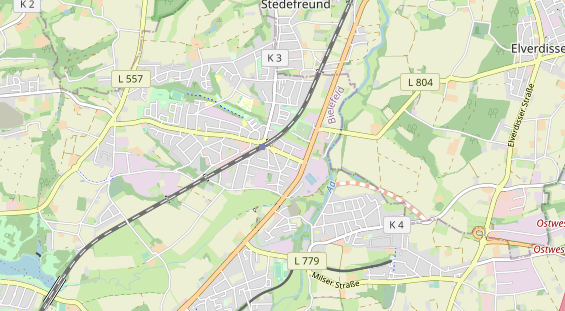 Monteurzimmer auf Karte