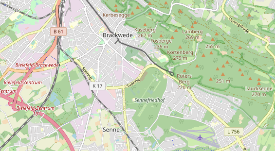 Monteurzimmer auf Karte