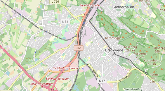 Monteurzimmer auf Karte