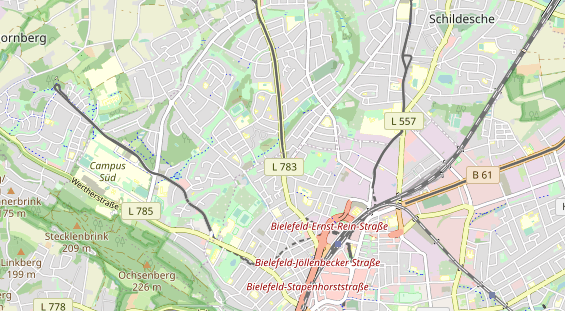 Monteurzimmer auf Karte