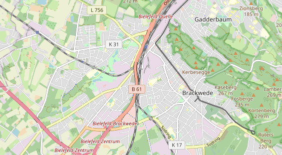 Monteurzimmer auf Karte