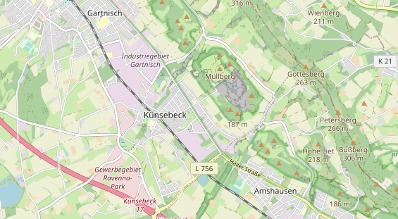 Monteurzimmer auf Karte