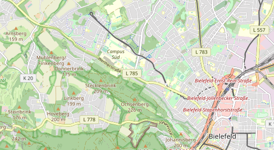 Monteurzimmer auf Karte