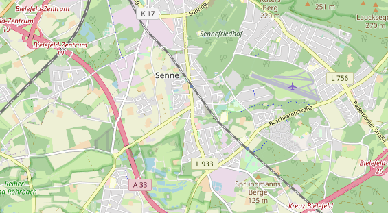 Monteurzimmer auf Karte