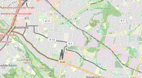 Monteurzimmer auf Karte