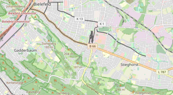 Monteurzimmer auf Karte