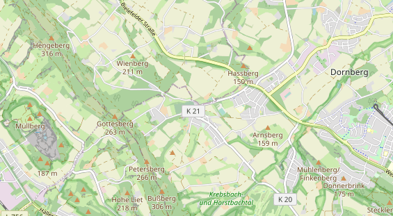 Monteurzimmer auf Karte