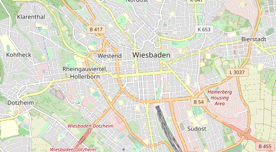 Monteurzimmer auf Karte