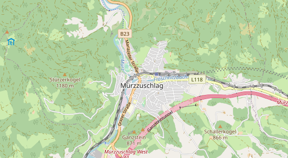 Monteurzimmer auf Karte