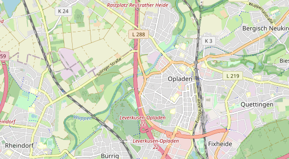 Monteurzimmer auf Karte