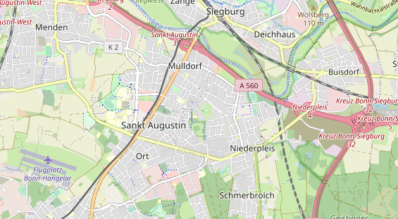 Monteurzimmer auf Karte