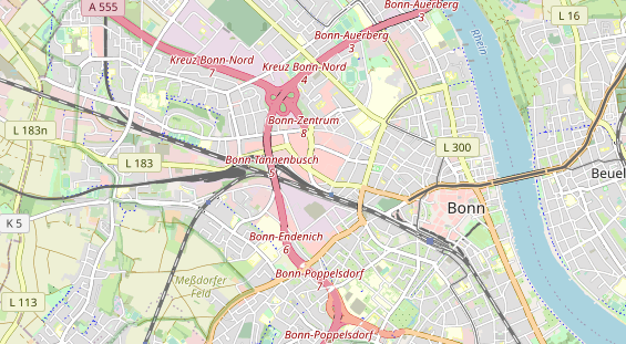 Monteurzimmer auf Karte
