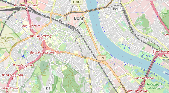 Monteurzimmer auf Karte