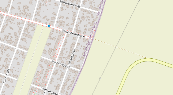 Monteurzimmer auf Satellitenbild